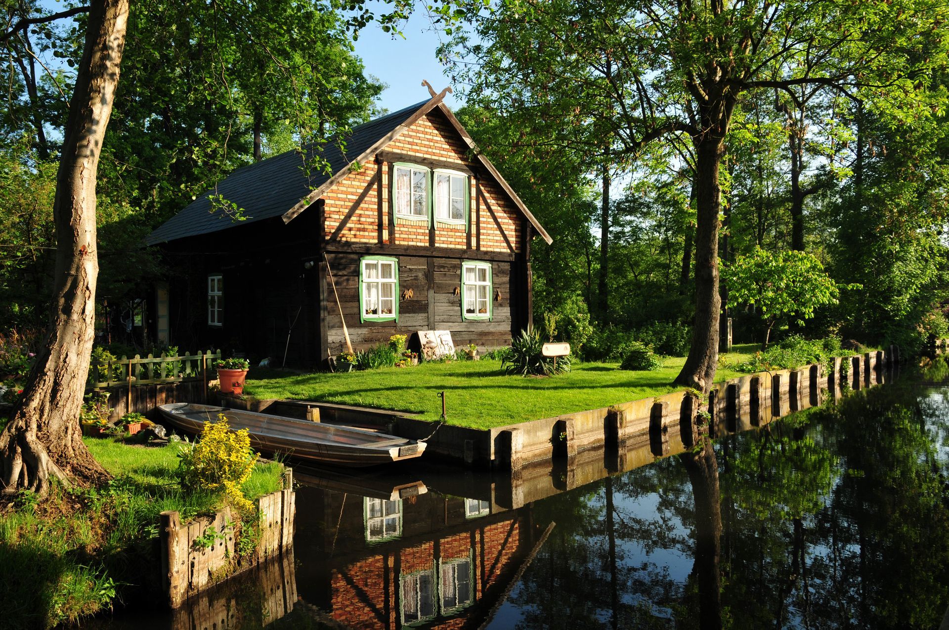 Haus im Spreewald
