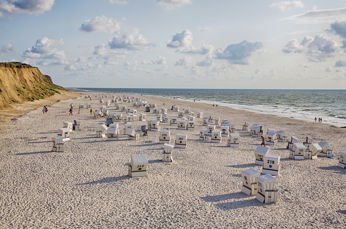 Sylt_Strandkörbe am Kampener Strand