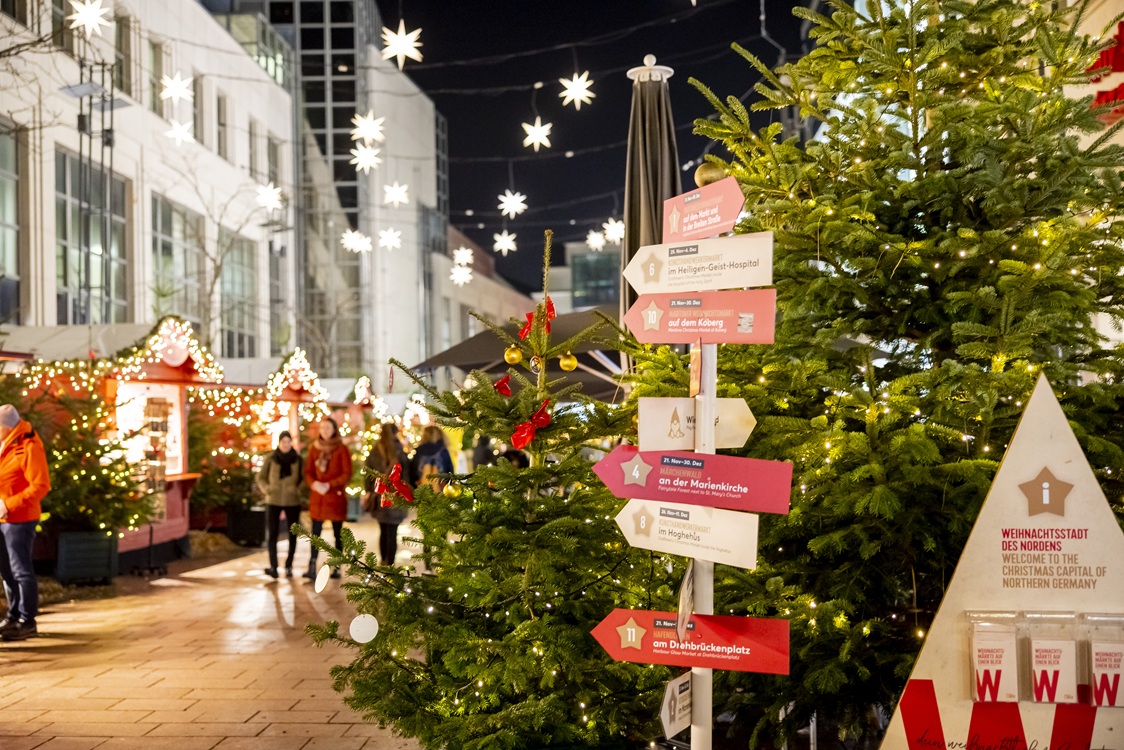 Luebeck_Wegweiser auf dem Schrangen © LTM